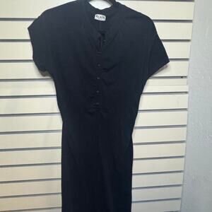Black alaia paris luxury sculpted